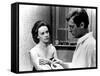 La Notte, Jeanne Moreau, Marcello Mastroianni, 1961-null-Framed Stretched Canvas