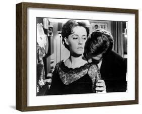 La Notte, Jeanne Moreau, Marcello Mastroianni, 1961-null-Framed Photo