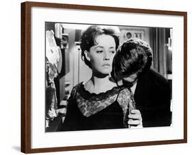 La Notte, Jeanne Moreau, Marcello Mastroianni, 1961-null-Framed Photo