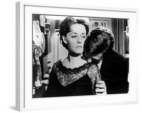 La Notte, Jeanne Moreau, Marcello Mastroianni, 1961-null-Framed Photo