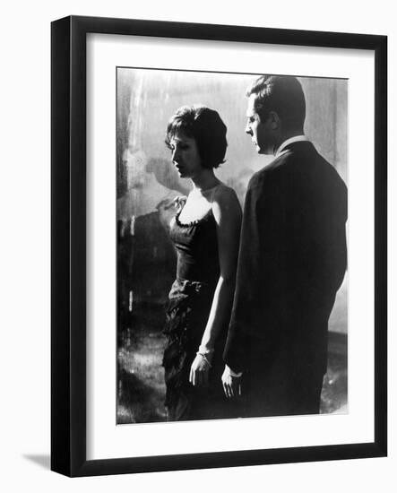 La Notte, Monica Vitti, Marcello Mastroianni, 1961-null-Framed Photo