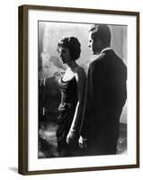 La Notte, Monica Vitti, Marcello Mastroianni, 1961-null-Framed Photo