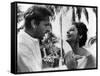La Nuit by l'iguane THE NIGHT OF THE IGUANA by John Huston with Richard Burton and Ava Gardner, 196-null-Framed Stretched Canvas