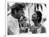 La Nuit by l'iguane THE NIGHT OF THE IGUANA by John Huston with Richard Burton and Ava Gardner, 196-null-Framed Photo