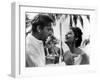 La Nuit by l'iguane THE NIGHT OF THE IGUANA by John Huston with Richard Burton and Ava Gardner, 196-null-Framed Photo