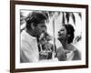 La Nuit by l'iguane THE NIGHT OF THE IGUANA by John Huston with Richard Burton and Ava Gardner, 196-null-Framed Photo