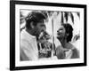 La Nuit by l'iguane THE NIGHT OF THE IGUANA by John Huston with Richard Burton and Ava Gardner, 196-null-Framed Photo