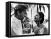 La Nuit by l'iguane THE NIGHT OF THE IGUANA by John Huston with Richard Burton and Ava Gardner, 196-null-Framed Stretched Canvas