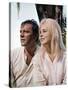 La Nuit by l'iguane THE NIGHT OF THE IGUANA by John Huston with Richard Burton and Sue Lyon, 1964 (-null-Stretched Canvas