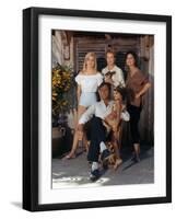 La Nuit by l'iguane THE NIGHT OF THE IGUANA by John Huston with Sue Lyon, Deborah Kerr, Ava Gardner-null-Framed Photo