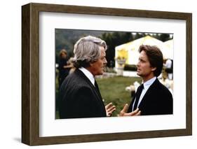 La Nuit des Juges THE STAR CHAMBER by Peter Hyams with Hal Holbrook and Michael Douglas, 1983 (phot-null-Framed Photo