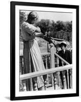 La nuit du Chasseur THE NIGHT OF THE HUNTER by CharlesLaughton with Lilian Gish and Robert Mitchum,-null-Framed Photo