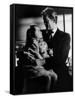 La nuit du Chasseur THE NIGHT OF THE HUNTER by CharlesLaughton with Sally Jane Bruce and Robert Mit-null-Framed Stretched Canvas