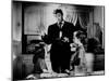 La nuit du Chasseur THE NIGHT OF THE HUNTER by CharlesLaughton with Sally Jane Bruce, Robert Mitchu-null-Mounted Photo