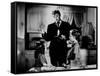 La nuit du Chasseur THE NIGHT OF THE HUNTER by CharlesLaughton with Sally Jane Bruce, Robert Mitchu-null-Framed Stretched Canvas