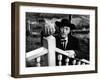 La Nuit Du Chasseur the Night of the Hunter De Charleslaughton Avec Robert Mitchum 1955-null-Framed Photo