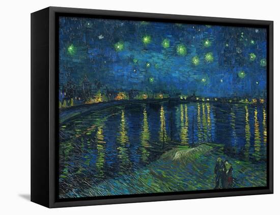 La nuit etoilee-Starry night, Arles 1888 Canvas R. F. 1975-19.-Vincent van Gogh-Framed Stretched Canvas