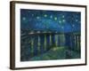 La nuit etoilee-Starry night, Arles 1888 Canvas R. F. 1975-19.-Vincent van Gogh-Framed Giclee Print