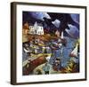 La Nuit-Morlaine-Framed Art Print