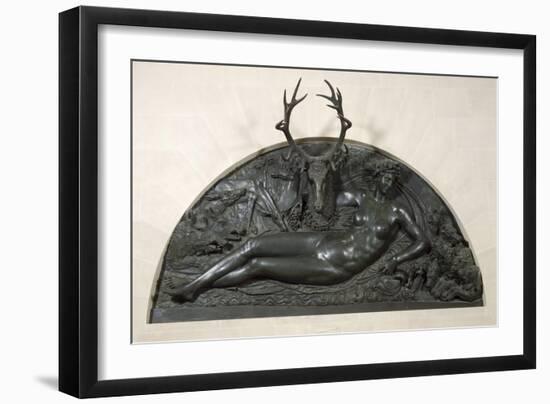 La Nymphe de Fontainebleau-Benvenuto Cellini-Framed Premium Giclee Print