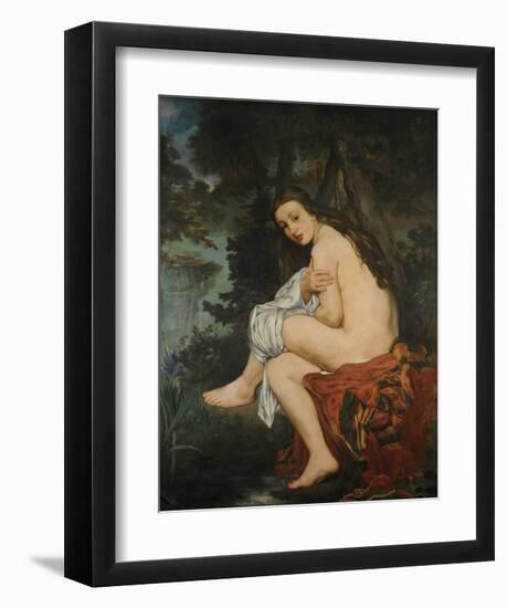 La Nymphe surprise, 1861-Edouard Manet-Framed Giclee Print