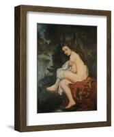 La Nymphe surprise, 1861-Edouard Manet-Framed Art Print