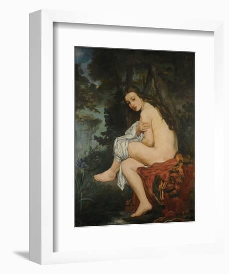 La Nymphe surprise, 1861-Edouard Manet-Framed Art Print