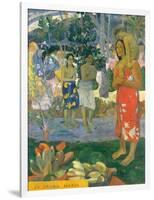 la Orana Maria (Hail Mary)-Paul Gauguin-Framed Art Print