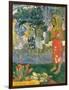 la Orana Maria (Hail Mary)-Paul Gauguin-Framed Art Print