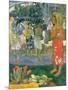 la Orana Maria (Hail Mary)-Paul Gauguin-Mounted Art Print