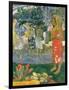 la Orana Maria (Hail Mary)-Paul Gauguin-Framed Art Print