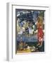 La Orana Maria (Hail Mary)-Paul Gauguin-Framed Art Print