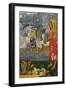 La Orana Maria (Hail Mary)-Paul Gauguin-Framed Art Print