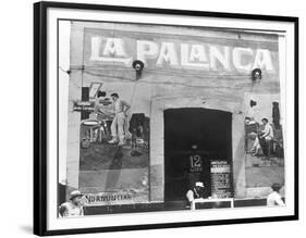 La Palanca (Pulqueria, Avenida Jesus Carranza), Mexico City, c.1927-Tina Modotti-Framed Premium Giclee Print