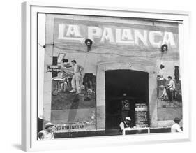 La Palanca (Pulqueria, Avenida Jesus Carranza), Mexico City, c.1927-Tina Modotti-Framed Premium Giclee Print