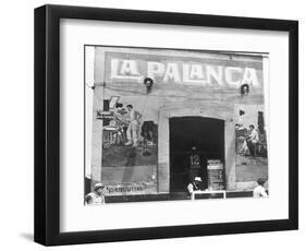 La Palanca (Pulqueria, Avenida Jesus Carranza), Mexico City, c.1927-Tina Modotti-Framed Giclee Print