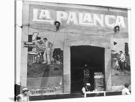 La Palanca (Pulqueria, Avenida Jesus Carranza), Mexico City, c.1927-Tina Modotti-Stretched Canvas