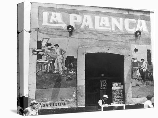 La Palanca (Pulqueria, Avenida Jesus Carranza), Mexico City, c.1927-Tina Modotti-Stretched Canvas