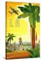 La Palm Tree-null-Stretched Canvas