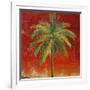 La Palma on Red I-Patricia Pinto-Framed Art Print