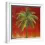 La Palma on Red I-Patricia Pinto-Framed Art Print