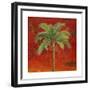 La Palma on Red II-Patricia Pinto-Framed Premium Giclee Print