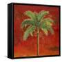 La Palma on Red II-Patricia Pinto-Framed Stretched Canvas