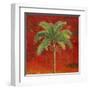 La Palma on Red II-Patricia Pinto-Framed Art Print