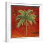 La Palma on Red II-Patricia Pinto-Framed Art Print