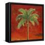 La Palma on Red II-Patricia Pinto-Framed Stretched Canvas