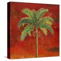 La Palma on Red II-Patricia Pinto-Stretched Canvas