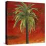 La Palma on Red III-Patricia Pinto-Stretched Canvas