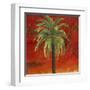 La Palma on Red III-Patricia Pinto-Framed Art Print