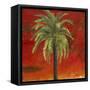 La Palma on Red III-Patricia Pinto-Framed Stretched Canvas